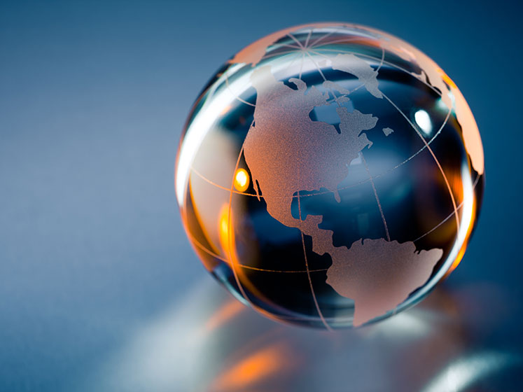 glass globe