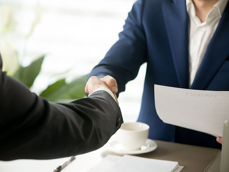 hand shake